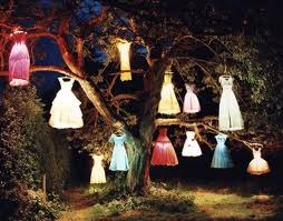 tim Walker, The Dress Lamp Tree, 2002