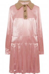 Satin & wool 1920's style dress from Miu-Miu, £1470